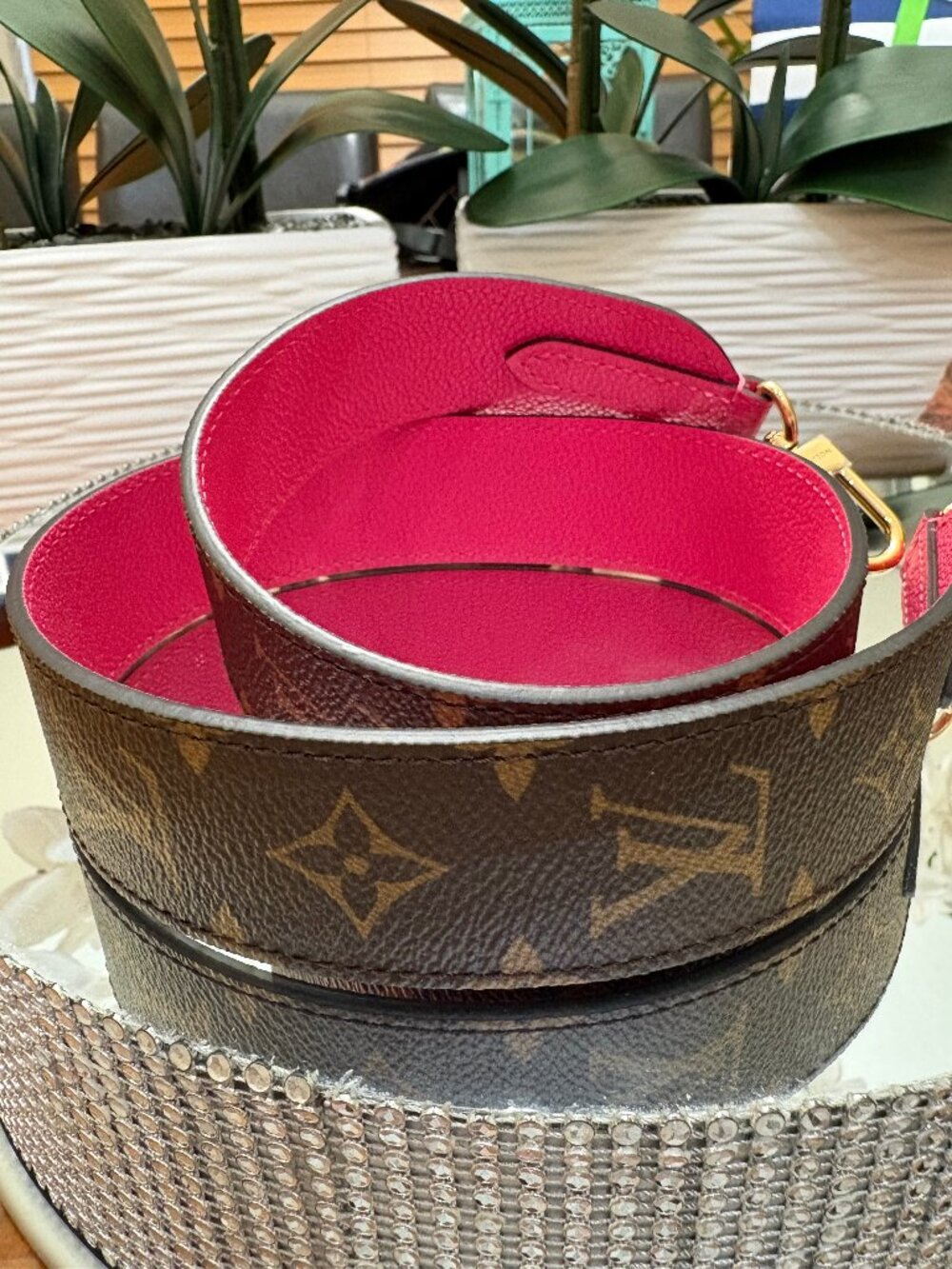 Brand New Louis Vuitton Customized Bandouliere Strap
